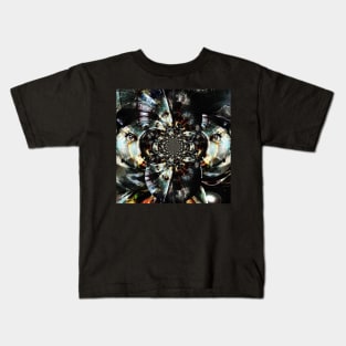 Abstract Woman Face Kids T-Shirt